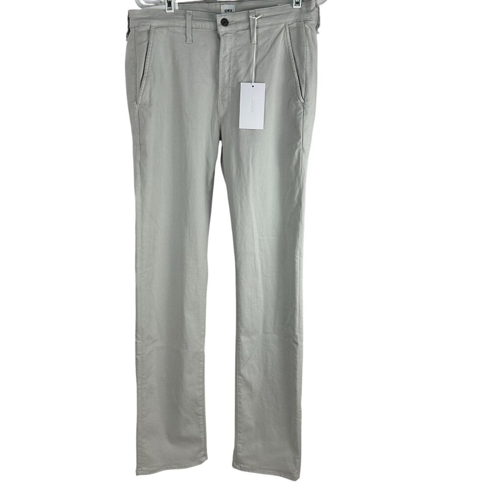 Edwin Otis Endurance Mens Chino Pants Size 30 Moisture-Wicking Stretch Stone Col